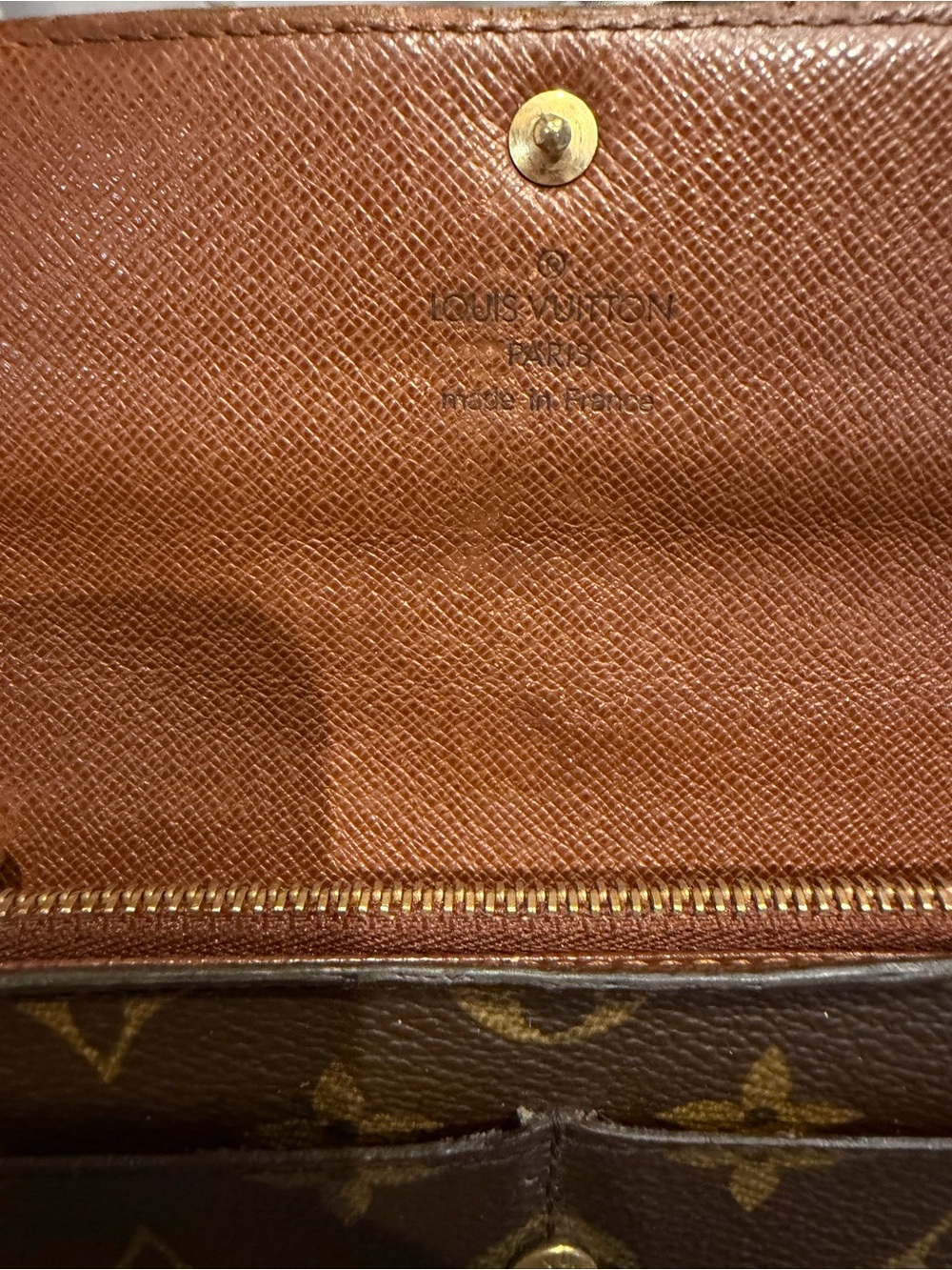 Louis Vuitton Monogram Brown Continental Wallet - Picture 5 of 11
